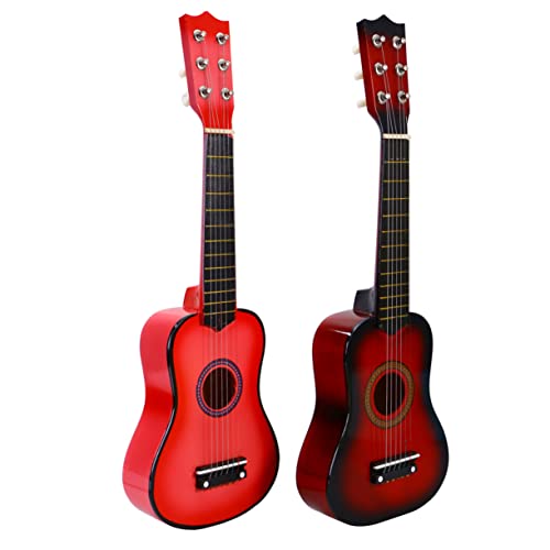 BESPORTBLE Kindergitarre Aus Holz Akustikgitarre Für Rosa Musikinstrument Für Kleine Musiker Die Musik von BESPORTBLE