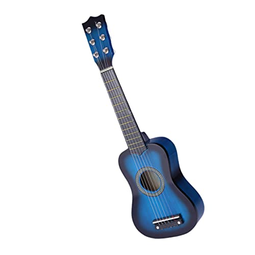 BESPORTBLE Kindergitarre Aus Holz Musikinstrument Für Lernspielzeug Blau Gitarrenspielzeug Für Kreative Musikstunden Pädagogisches Holzspielzeug BESPORTBLE Kindergitarre Aus Holz Musikinstrument Für Lernspielzeug Blau Gitarrenspielzeug Für Kreative Musikstunden Pädagogisches Holzspielzeug von BESPORTBLE