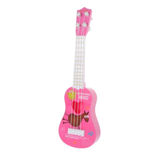 BESPORTBLE Kindergitarre Saitige Ukulele für Pädagogisches Musikspielzeug zur Musikalischen Früherziehung Tragbar und Leicht Cartoon Design für Kleine Musiker BESPORTBLE Kindergitarre Saitige Ukulele für Pädagogisches Musikspielzeug zur Musikalischen Früherziehung Tragbar und Leicht Cartoon Design für Kleine Musiker von BESPORTBLE