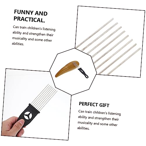 BESPORTBLE Kinderguiro Percussion Instrument aus Lebhafter Robustes Musikinstrument für Musikalische Früherziehung Fördert Hörfähigkeit und Eltern Junge Mädchen Spiele von BESPORTBLE