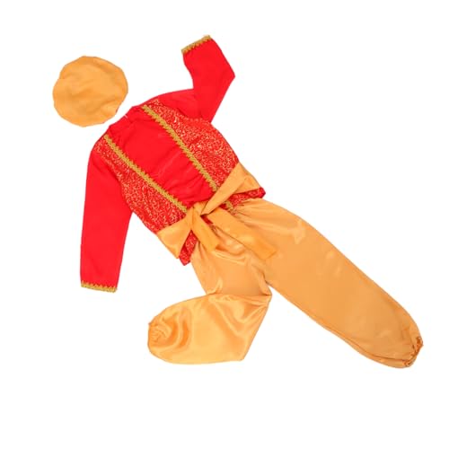 BESPORTBLE Kinderkostüm Arabisches Outfit mit Königlichen Accessoires für Halloween Geburtstagsfeiern und Schultheater von BESPORTBLE