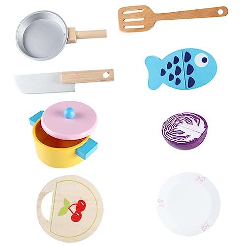 BESPORTBLE Kinderküche Holzspielzeug Teiliges Kochgeschirr Pädagogisch Rollenspiel Küchenutensilien für Jungen Mädchen Kreativitätsfördernd und Sicher BESPORTBLE Kinderküche Holzspielzeug Teiliges Kochgeschirr Pädagogisch Rollenspiel Küchenutensilien für Jungen Mädchen Kreativitätsfördernd und Sicher von BESPORTBLE