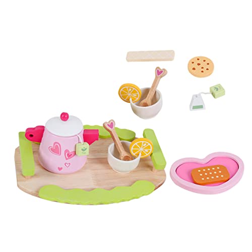 BESPORTBLE Kinderküche Set aus Nachhaltigem Holz Farbenfrohes Nachmittagstee Rollenspiel für Jungen und Mädchen Fördert Kreativität und Soziale Fähigkeiten Beim Gemeinsamen BESPORTBLE Kinderküche Set aus Nachhaltigem Holz Farbenfrohes Nachmittagstee Rollenspiel für Jungen und Mädchen Fördert Kreativität und Soziale Fähigkeiten Beim Gemeinsamen von BESPORTBLE