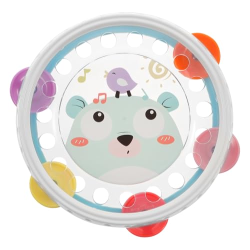 BESPORTBLE Kindertamburin Handtrommel aus Hochwertigem Material Ergonomisches Design Musikspielzeug für Erwachsene für Partys und Kreative Aktivitäten von BESPORTBLE