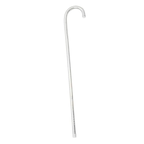BESPORTBLE Kindertanz-Requisiten Requisiten für Kinderstock Bauch Stütze klein Halloween Halloween assecoires dekorativer Krückenstock Spazierstock Zubehör PVC Silver von BESPORTBLE