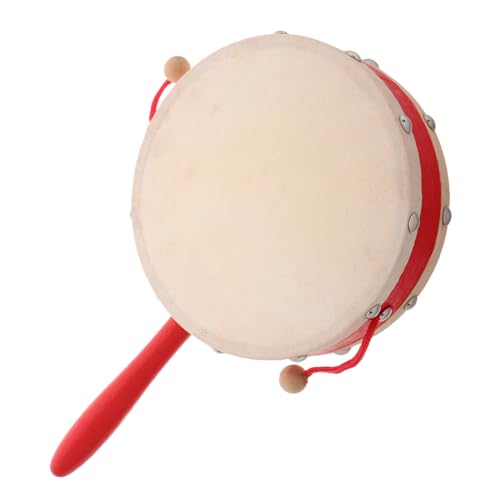 BESPORTBLE Kindertrommel Rasselspielzeug für Vorschulkinder Traditionelles Musikinstrument Eltern Junge Mädchen Bindung und Musikalischen Fähigkeiten Ergonomisch Gestaltet für Kleinen Händen BESPORTBLE Kindertrommel Rasselspielzeug für Vorschulkinder Traditionelles Musikinstrument Eltern Junge Mädchen Bindung und Musikalischen Fähigkeiten Ergonomisch Gestaltet für Kleinen Händen von BESPORTBLE