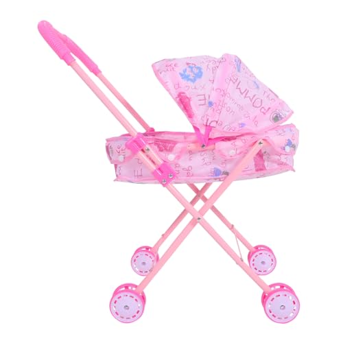 BESPORTBLE Kinderwagen Für Puppen Faltbarer Puppenwagen Mit Sonnenverdeck Realistisches Für Kleinkinder Für Rollenspiele Und Kreative Aktivitäten BESPORTBLE Kinderwagen Für Puppen Faltbarer Puppenwagen Mit Sonnenverdeck Realistisches Für Kleinkinder Für Rollenspiele Und Kreative Aktivitäten von BESPORTBLE