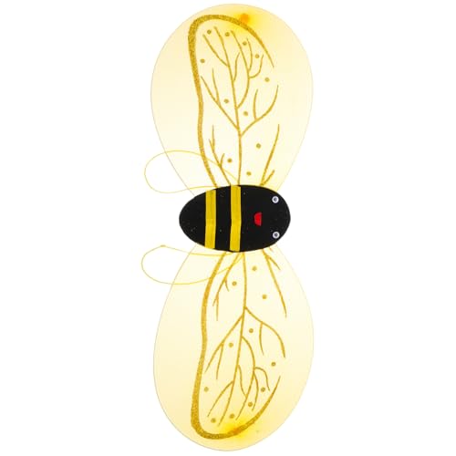 BESPORTBLE Kleine Bienenflügel Biene Kostüm Für Erwachsene Bienenflügel Für Kleinkinder Honigbiene Kinderkostüm Bienen Zubehör Halloween-kostüme Für Mädchen Hummelflügel Kleinkind Plastik BESPORTBLE Kleine Bienenflügel Biene Kostüm Für Erwachsene Bienenflügel Für Kleinkinder Honigbiene Kinderkostüm Bienen Zubehör Halloween-kostüme Für Mädchen Hummelflügel Kleinkind Plastik von BESPORTBLE