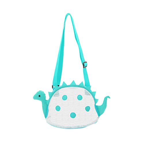 BESPORTBLE Kleine Dinosaurier Strandtasche Aus Mesh Sandspielzeug Für Strand Jungen Und Strandzubehör Für Unvergessliche Sommerabenteuer von BESPORTBLE