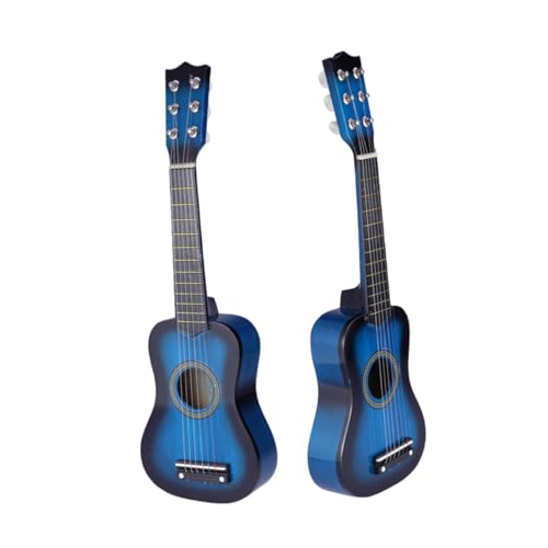 BESPORTBLE Kleine Holzgitarre für Akustisches Musikinstrument mit Glattem Spielgefühl Leicht und Tragbar als Musikspielzeug und für Anfänger von BESPORTBLE