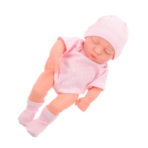 BESPORTBLE Kleine Realistische Babypuppe Lebensechte Neugeborene Aus Weichem Für Perfektes Zu Geburtstagen Und Feiertagen Exquisite Details von BESPORTBLE