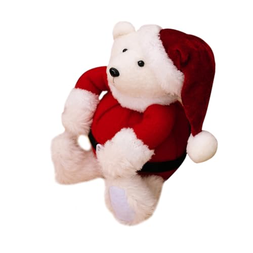 BESPORTBLE Kleiner Weihnachtsbär Plüschfigur Kuscheliger Weiche Stofftier Deko für Mädchen Jungen Weihnachtsdeko mit Liebevollem Design BESPORTBLE Kleiner Weihnachtsbär Plüschfigur Kuscheliger Weiche Stofftier Deko für Mädchen Jungen Weihnachtsdeko mit Liebevollem Design von BESPORTBLE