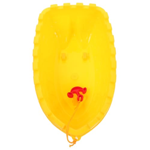 BESPORTBLE Kleines Badspielzeug Boot Sicheres und Vielseitiges Wasserspielzeug für Badewanne Pool und Strand Fördert Motorische Fähigkeiten und Kreatives für Jungen und Mädchen von BESPORTBLE