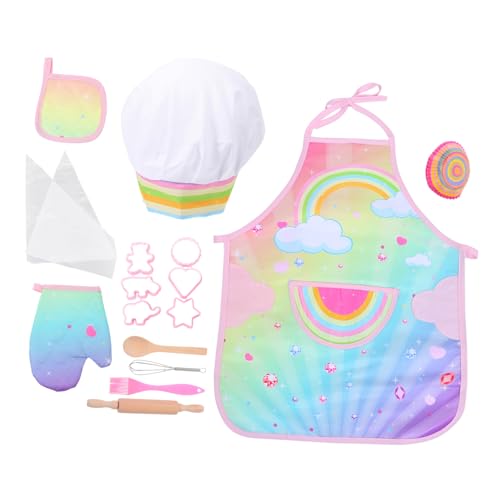 BESPORTBLE Kochset mit Dinosaurier Backschürze mit Doppelter Tasche Komplettes Küchenspielzeug für Mädchen und Jungen Fördert Praktische Fähigkeiten und Spielerisches Lernen BESPORTBLE Kochset mit Dinosaurier Backschürze mit Doppelter Tasche Komplettes Küchenspielzeug für Mädchen und Jungen Fördert Praktische Fähigkeiten und Spielerisches Lernen von BESPORTBLE
