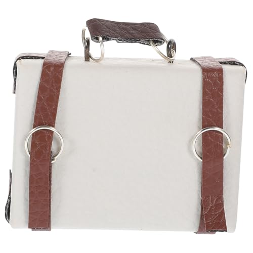 BESPORTBLE Miniatur-koffertasche Kleiner Rollkoffer Für Puppenhaus Stilvolle Mini-möbel BESPORTBLE Miniatur-koffertasche Kleiner Rollkoffer Für Puppenhaus Stilvolle Mini-möbel von BESPORTBLE