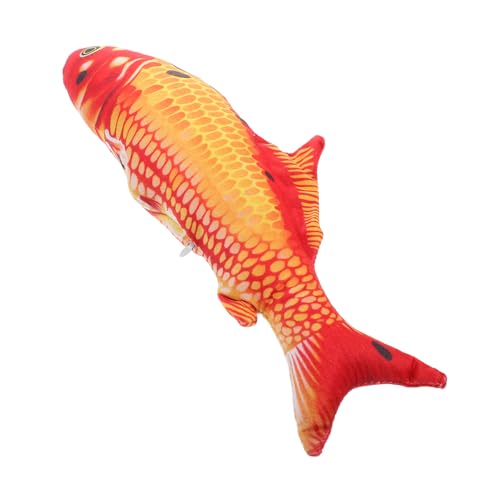 BESPORTBLE Koi Fisch Plüschkissen Weiches Stofftier Realistisches Fördert Kognitive Entwicklung für Geburtstage und Besondere Anlässe von BESPORTBLE