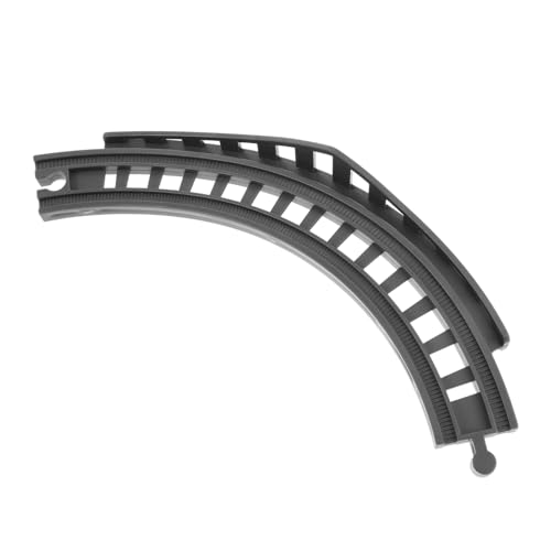 BESPORTBLE Kompatibler Modellbahn Brückenpfeiler für S Förmige Gebogene Gleise Erhöhter Zugschienen Support für Plastische Eisenbahnspielzeuge Realistisches Zubehör für Sandtisch von BESPORTBLE