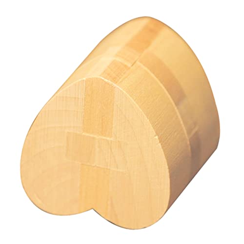 BESPORTBLE Kongming Lock Holzspielzeug Intelligentes Brain Puzzle Herzform Fördert Kreativität Denkvermögen und Geduld Sicheres Holzmaterial BESPORTBLE Kongming Lock Holzspielzeug Intelligentes Brain Puzzle Herzform Fördert Kreativität Denkvermögen und Geduld Sicheres Holzmaterial von BESPORTBLE