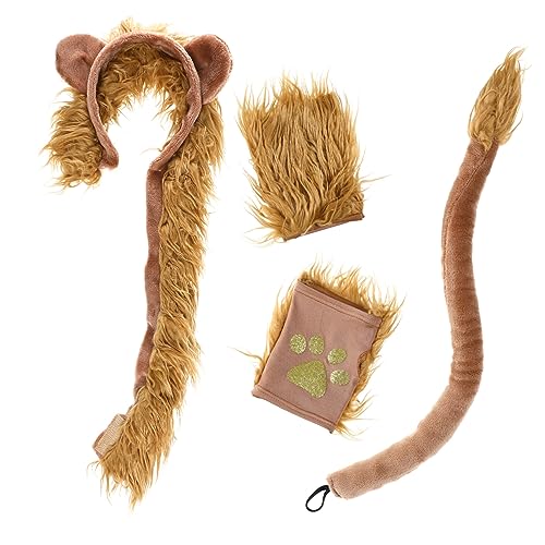 BESPORTBLE Kostüm Set Teilig mit Braunem Haarreif Falschem und Handschuhen Langlebiges Material Bequem Waschbar für Fasching Karneval Geburtstage und Rollenspiele BESPORTBLE Kostüm Set Teilig mit Braunem Haarreif Falschem und Handschuhen Langlebiges Material Bequem Waschbar für Fasching Karneval Geburtstage und Rollenspiele von BESPORTBLE