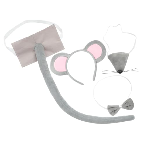 BESPORTBLE Kostüm Set mit Haarreif Fliege und Nase Tierische Cosplay Zubehör für Partys Halloween und Besondere Anlässe Teiliges Set für Kreative Fotomomente BESPORTBLE Kostüm Set mit Haarreif Fliege und Nase Tierische Cosplay Zubehör für Partys Halloween und Besondere Anlässe Teiliges Set für Kreative Fotomomente von BESPORTBLE