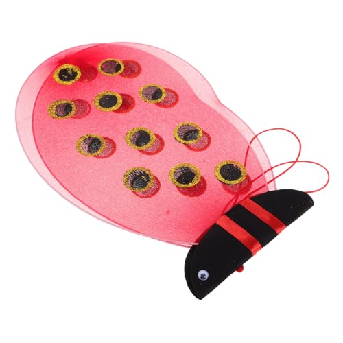 BESPORTBLE Ladybug Flügel Für Mädchen Kostüm Zubehör Für Junge Mädchen Für Karneval Geburtstagsfeiern Und Cosplay Und Auffällig Für Bühnenaufführungen Und Themenpartys BESPORTBLE Ladybug Flügel Für Mädchen Kostüm Zubehör Für Junge Mädchen Für Karneval Geburtstagsfeiern Und Cosplay Und Auffällig Für Bühnenaufführungen Und Themenpartys von BESPORTBLE