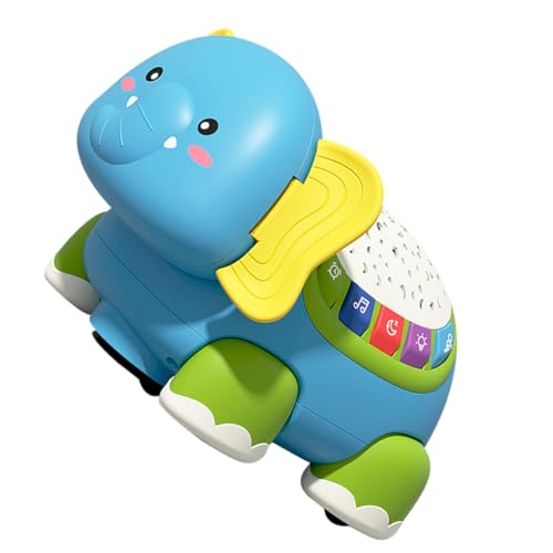 BESPORTBLE Kriechhilfe Für Junge Mädchen Interaktives Lernspielzeug Für Kleinkinder Cartoon-Elefant Fördert Die Krabbelentwicklung Leicht Und Tragbar Für Unterwegs Babyspielzeug Für von BESPORTBLE