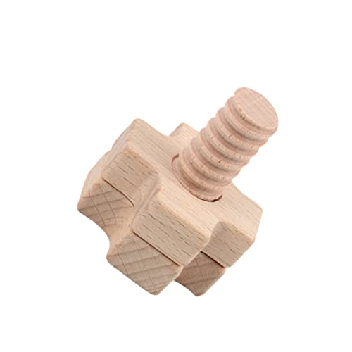 BESPORTBLE Kreatives Holzspielzeug für Geometrische Formen Schraubenspielzeug mit Muttern und Fördert und Formwahrnehmung für Kleinkinder Jahren BESPORTBLE Kreatives Holzspielzeug für Geometrische Formen Schraubenspielzeug mit Muttern und Fördert und Formwahrnehmung für Kleinkinder Jahren von BESPORTBLE