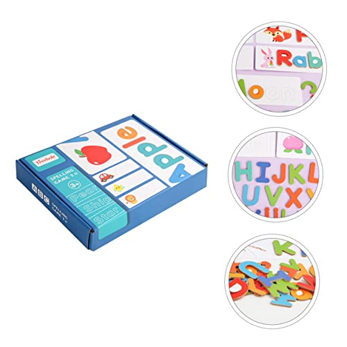 BESPORTBLE Kreatives Lernspielzeug Für Kleinkinder Teiliges Alphabet Puzzle Aus Robustem Und Sicherem Fördert Farben Und Formenerkennung Für Interaktive von BESPORTBLE