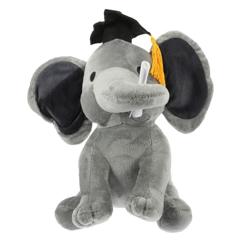 BESPORTBLE Kreatives Plüschtier Elefant mit Doktorhut Niedliches Abschlussgeschenk für Dekoration von Abschlussfeiern Klassenzimmer Schlafzimmer und Mehr BESPORTBLE Kreatives Plüschtier Elefant mit Doktorhut Niedliches Abschlussgeschenk für Dekoration von Abschlussfeiern Klassenzimmer Schlafzimmer und Mehr von BESPORTBLE
