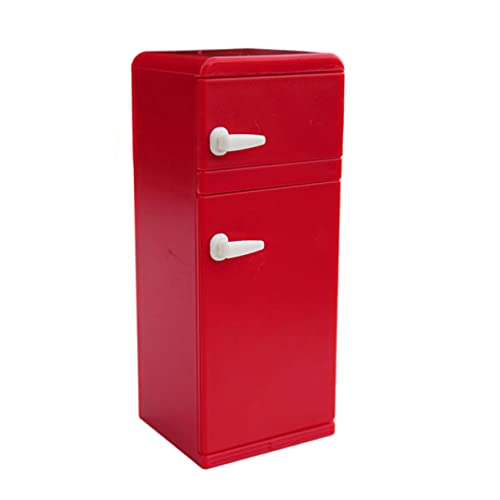 BESPORTBLE Kühlschrank für Pädagogisches Puppenhaus Zubehör Robustes Kunststoffdesign Kreatives Rollenspiel für Jungen und Miniaturküchen und Spielwelten BESPORTBLE Kühlschrank für Pädagogisches Puppenhaus Zubehör Robustes Kunststoffdesign Kreatives Rollenspiel für Jungen und Miniaturküchen und Spielwelten von BESPORTBLE