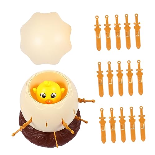BESPORTBLE Küken Roulette für Lustiges Brettspiel mit Schwertern für Spieler Interaktives Familienspiel aus Langlebigem Überraschungsspiel für Zuhause BESPORTBLE Küken Roulette für Lustiges Brettspiel mit Schwertern für Spieler Interaktives Familienspiel aus Langlebigem Überraschungsspiel für Zuhause von BESPORTBLE