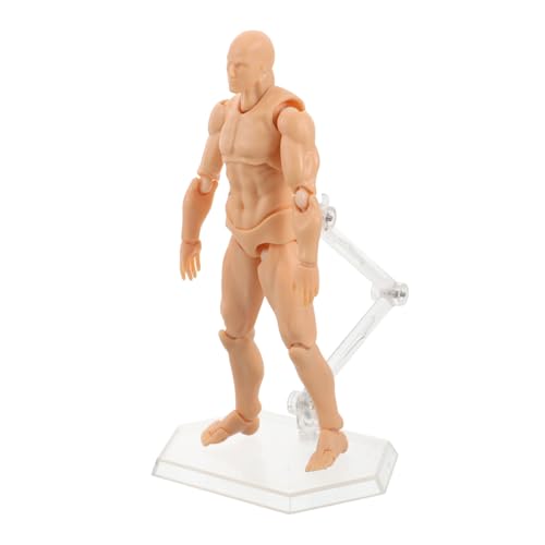 BESPORTBLE Künstlerische Figur mit Stabiler Basis für Zeichnungen Modell für Action Figuren Hautfarbe für Kreative Projekte und Kunstunterricht BESPORTBLE Künstlerische Figur mit Stabiler Basis für Zeichnungen Modell für Action Figuren Hautfarbe für Kreative Projekte und Kunstunterricht von BESPORTBLE