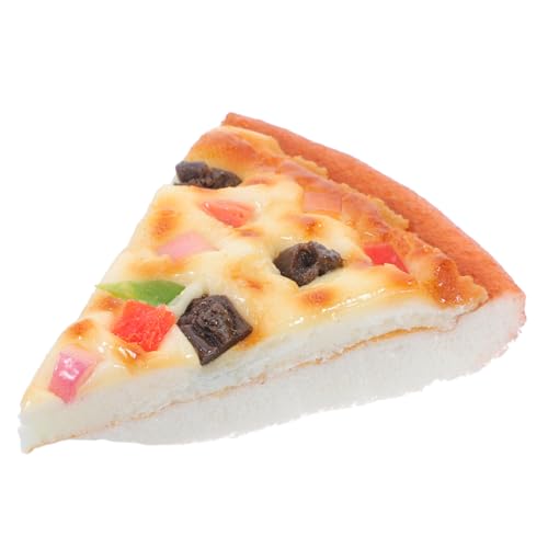BESPORTBLE Künstliche Lebensmittel Simulation Eines Gefälschten Pizzastück Ornaments – Lebensechtes Kunstlebensmittelmodell Für Partydekoration Rollenspiel Lernspielzeug BESPORTBLE Künstliche Lebensmittel Simulation Eines Gefälschten Pizzastück Ornaments – Lebensechtes Kunstlebensmittelmodell Für Partydekoration Rollenspiel Lernspielzeug von BESPORTBLE