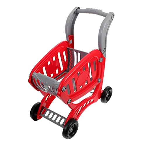 BESPORTBLE Künstlicher Einkaufswagen Für Modell Einkaufswagen Aus Lustiges Rollenspielzeug Für Kreative Spielstunden Kinderspielzeug Für Jungen von BESPORTBLE