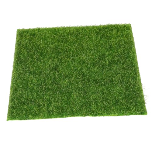 BESPORTBLE Künstlicher Rasen Realistische Moos Grasmatte für Mikro Landschaftsdekoration Langlebig und Wetterfest für Heim und Gartendekoration DIY Projekte von BESPORTBLE