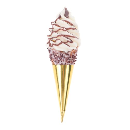 BESPORTBLE Künstliches Eistüten Modell Aus Schokoladencreme Realistische Simulation Für Kreative Dekoration Dessert Display Requisite Für Geschäfte Und Inszenierungen Nicht Essbar BESPORTBLE Künstliches Eistüten Modell Aus Schokoladencreme Realistische Simulation Für Kreative Dekoration Dessert Display Requisite Für Geschäfte Und Inszenierungen Nicht Essbar von BESPORTBLE