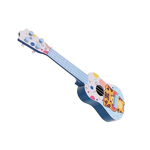 BESPORTBLE Kunststoff Ukulele Für Musikinstrumentenspielzeug Für Frühes Musikalisches Lernen Anfängerinstrument Mit Buntem Design Kleine Musiker Und Musikliebhaber von BESPORTBLE
