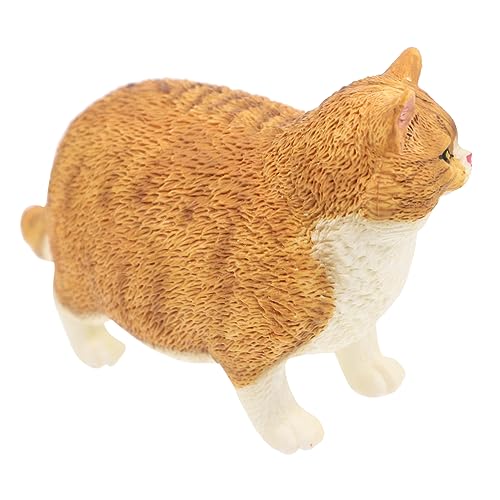 BESPORTBLE Kurze Katzenfigur aus Realistisches Katzenmodell für Zuhause und Kinderbildung Dekoratives für Wohnzimmer Büro Kindergarten und Mehr BESPORTBLE Kurze Katzenfigur aus Realistisches Katzenmodell für Zuhause und Kinderbildung Dekoratives für Wohnzimmer Büro Kindergarten und Mehr von BESPORTBLE