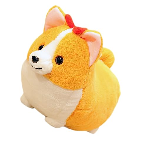 BESPORTBLE Kuschelige Corgi Schlafpuppe Aus PP Baumwolle Niedliches Hundespielzeug Für Deko Für Kinderzimmer Und Home Decoration von BESPORTBLE