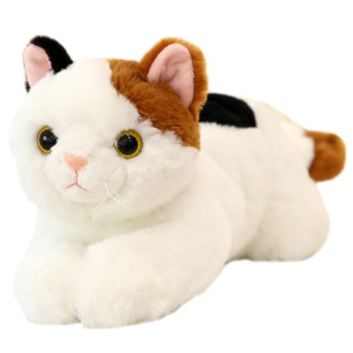 BESPORTBLE Kuschelige Gefüllte Katzenfigur Niedliches Plüschspielzeug Für Bequemes Stofftier Als Dekoratives Kissen Für Schlaf Süßes Für Kleine von BESPORTBLE