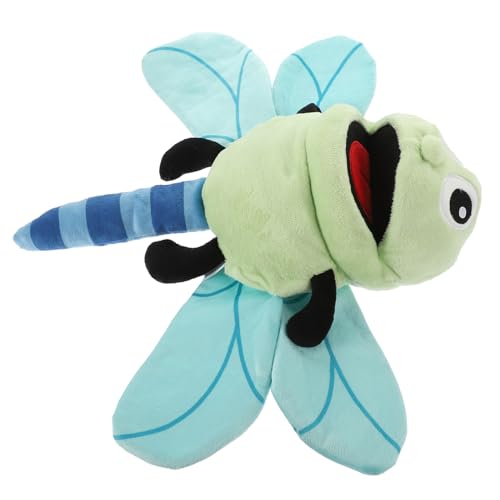 BESPORTBLE Kuschelige Libelle Handpuppe Für Interaktives Zum Geschichtenerzählen Weiche Stoffhandpuppe Kreative Rollenspiele Und Fantasievolles von BESPORTBLE