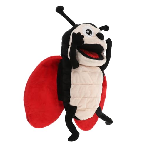 BESPORTBLE Kuschelige Marienkäfer Handpuppe aus Plüsch Leichte Handspielpuppe für Interaktives Storytelling Weiches Cartoon Insekten Kostüm Handlich und Bequem für Drinnen und Draußen BESPORTBLE Kuschelige Marienkäfer Handpuppe aus Plüsch Leichte Handspielpuppe für Interaktives Storytelling Weiches Cartoon Insekten Kostüm Handlich und Bequem für Drinnen und Draußen von BESPORTBLE
