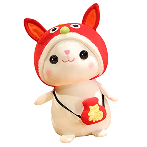 BESPORTBLE Kuscheliger Plüschhase Großer Zodiac Rabbit Doll als Niedliches Wohnaccessoire Perfektes für Glück und Gesundheit im Jahr des für BESPORTBLE Kuscheliger Plüschhase Großer Zodiac Rabbit Doll als Niedliches Wohnaccessoire Perfektes für Glück und Gesundheit im Jahr des für von BESPORTBLE