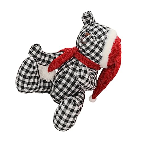 BESPORTBLE Kuscheliges Plüschtier Grid Bär Weiche Leichte Kinderpuppe Weihnachtsdekoration Umweltfreundlich Geeignet für Kleinkinder Niedliche Cartoon Figur als Desktop Deko BESPORTBLE Kuscheliges Plüschtier Grid Bär Weiche Leichte Kinderpuppe Weihnachtsdekoration Umweltfreundlich Geeignet für Kleinkinder Niedliche Cartoon Figur als Desktop Deko von BESPORTBLE