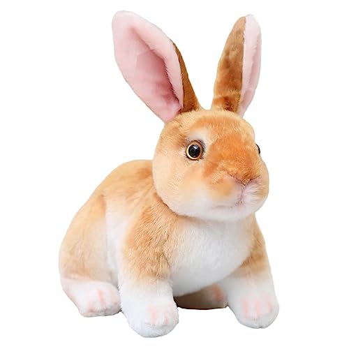 BESPORTBLE Kuschelkaninchen Plüschspielzeug Für Süßes Stofftier Als Geburtstagsgeschenk Flauschiger Hase Für Schlafzimmerdekoration Und Kreative Raumgestaltung von BESPORTBLE