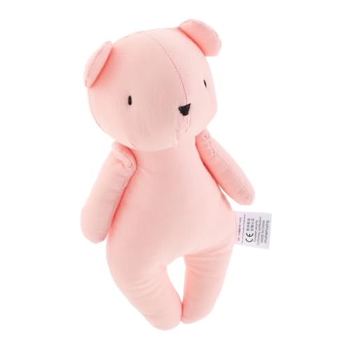 BESPORTBLE Kuscheltier Bär Plüschtier Tragbar Beruhigungsspielzeug Für Junge Mädchen Schlaf Begleiter Niedliches Stofftier Rosa BESPORTBLE Kuscheltier Bär Plüschtier Tragbar Beruhigungsspielzeug Für Junge Mädchen Schlaf Begleiter Niedliches Stofftier Rosa von BESPORTBLE