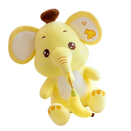 BESPORTBLE Kuscheltier Elefant Aus Weichem Plüsch Niedliche Desktop Statue Für Zuhause Dekoration Und Zu Besonderen Anlässen von BESPORTBLE