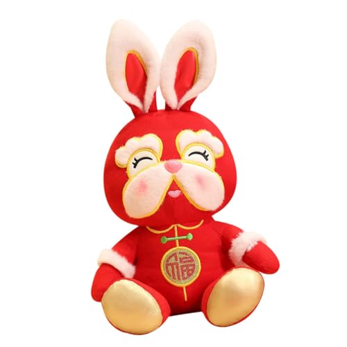 BESPORTBLE Kuscheltier Hase Niedliche Plüschkaninchen Puppe als Glücksbringer für Zuhause und Auto Leicht und Handlich für Erwachsene von BESPORTBLE