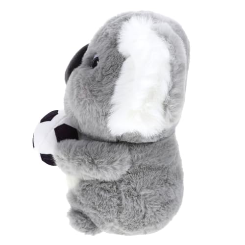 BESPORTBLE Kuscheltier Koala Plüschtier mit Grünem Weiches Stofftier Dekoration für Sofa Schlafzimmer Wohnzimmer von BESPORTBLE