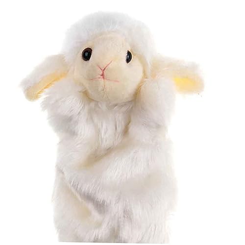 BESPORTBLE Kuscheltier Schaf Handpuppe Für Zufällige Farben Plüsch Für Geschichten Erzählen Und Beruhigungsspielzeug Für Kleinkinder von BESPORTBLE